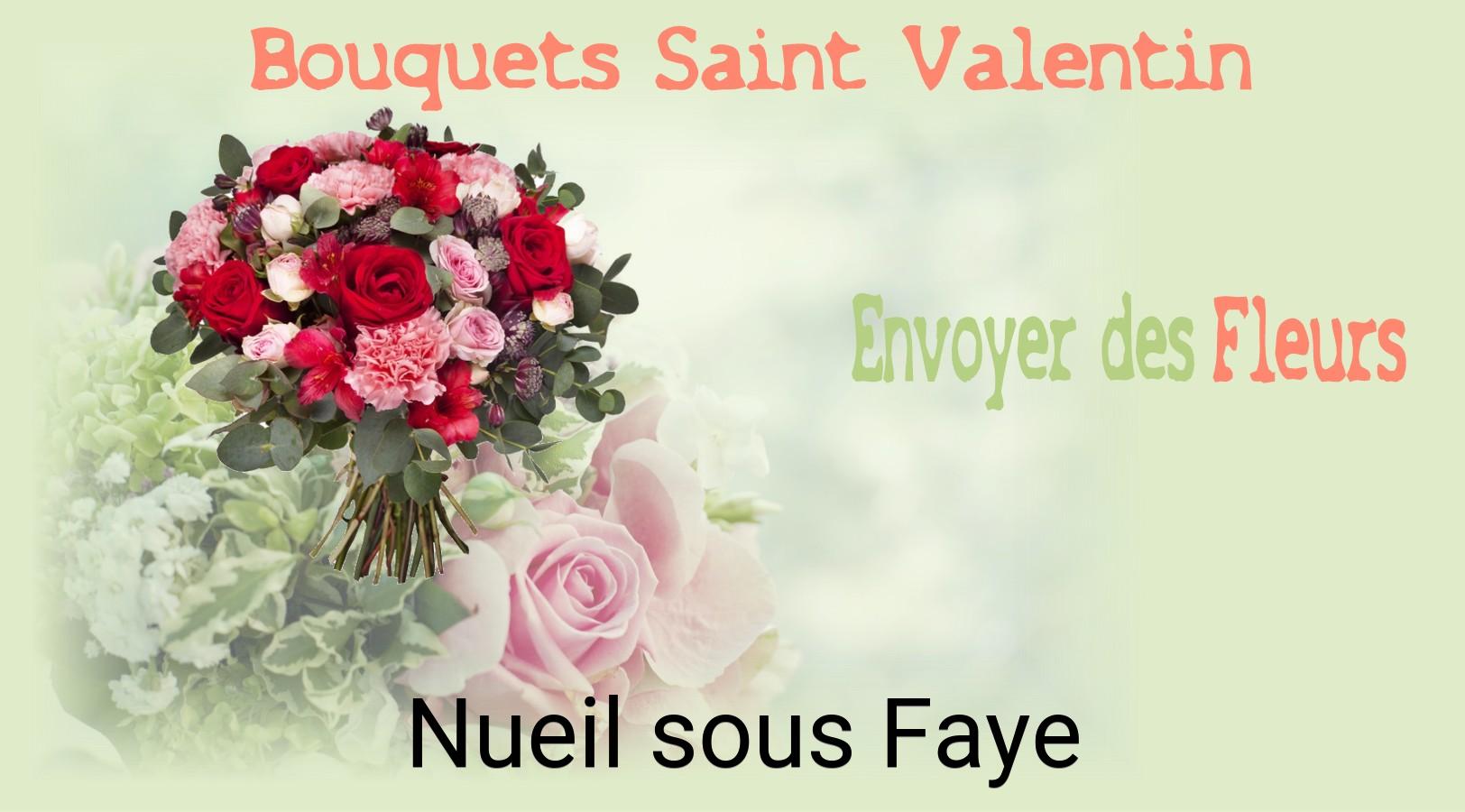 Roses de Saint-Valentin livrées à Nueil-sous-Faye